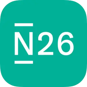 N26-app-logo-white-n26-text-on-teal-background