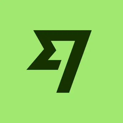 Wise logo of dark green flag on vibrant green background